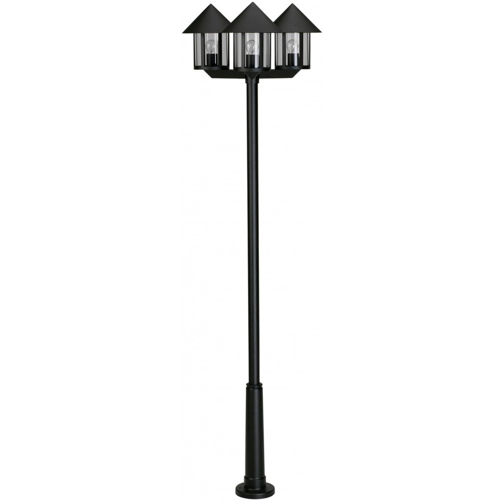 Albert Leuchten 2042 Mastleuchte Schwarz, 3-flammig main product photo