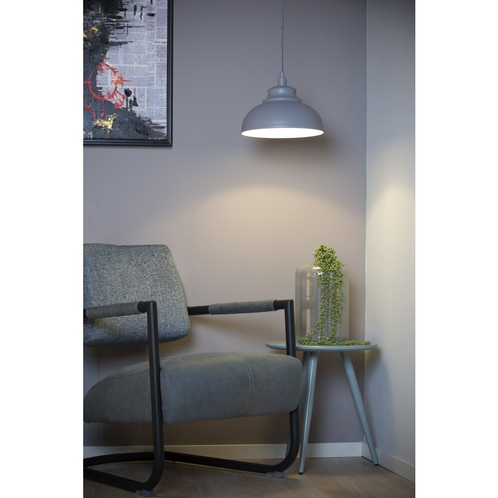 Lucide ISLA Hängeleuchte Grau, 1-flammig main product photo