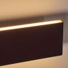 Obion Wandleuchte LED Rostfarben, 2-flammig