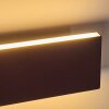 Obion Wandleuchte LED Rostfarben, 2-flammig