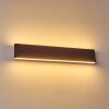 Obion Wandleuchte LED Rostfarben, 2-flammig