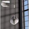 Fischer & Honsel COLMAR Pendelleuchte LED Nickel-Matt, 1-flammig