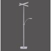 Paul Neuhaus ARTUR Deckenfluter LED Edelstahl, 2-flammig