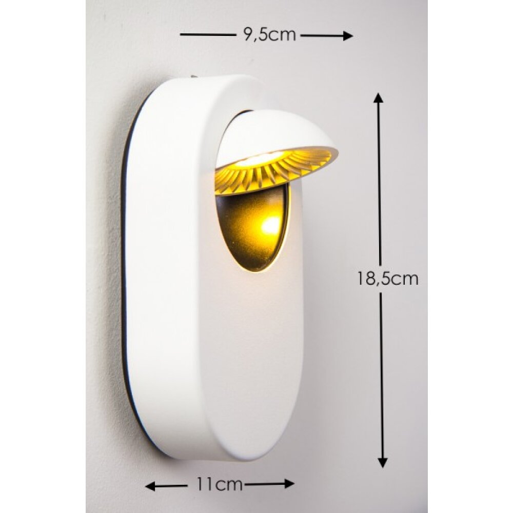 Granada Wandleuchte LED Weiß, 1-flammig main product photo