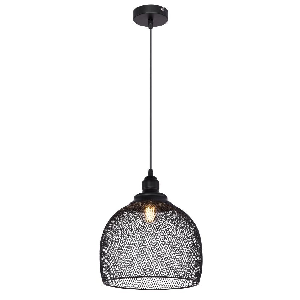 Globo ANYA Hängeleuchte Schwarz, 1-flammig main product photo