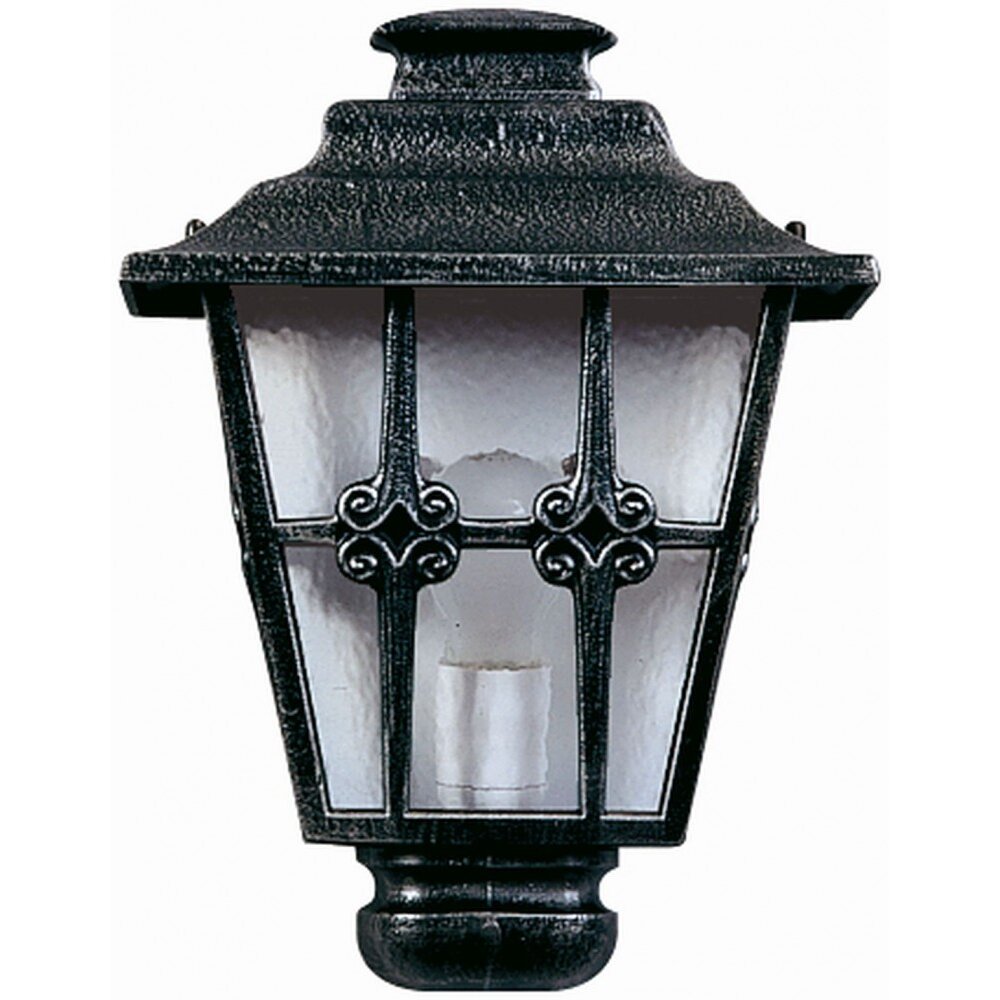 Albert Leuchten 3227 Außenwandleuchte Schwarz, Silber, 1-flammig main product photo