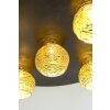 Holländer CARILLON Deckenleuchte LED Braun, Gold, Schwarz, 5-flammig