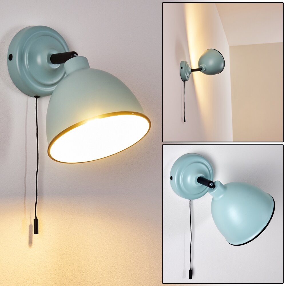 Catharine Wandleuchte Blau, Schwarz, 1-flammig main product photo