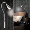 Honsel Sten Bettleuchte LED Nickel-Matt, 1-flammig