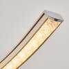 Kalandi Deckenleuchte LED Nickel-Matt, 2-flammig