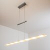 Pendelleuchte Ramsele LED Chrom, Nickel-Matt, 7-flammig