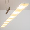Ramsele Pendelleuchte LED Chrom, Nickel-Matt, 7-flammig
