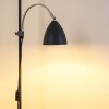 Murureta Bogenlampe Schwarz, 1-flammig