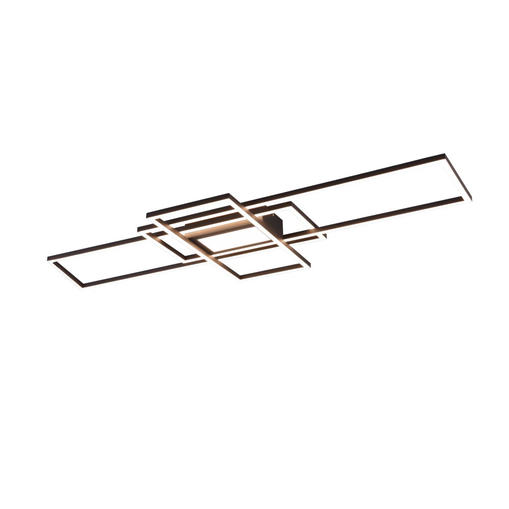 Trio Leuchten Irvine Deckenleuchte LED Anthrazit, 1-flammig, Fernbedienung main product photo