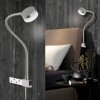 Honsel Lug Wandspot LED Nickel-Matt, 1-flammig Honsel Lug Wandspot LED Nickel-Matt, 1-flammig
